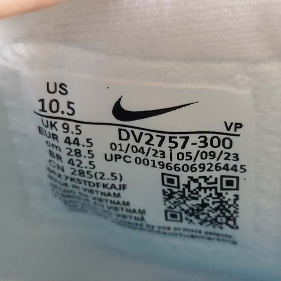 Nike Cosmic Unity 3 Basketball Shoes "Jade Icec" (DV2757-300) Size 10.5 - Picture 8 of 9